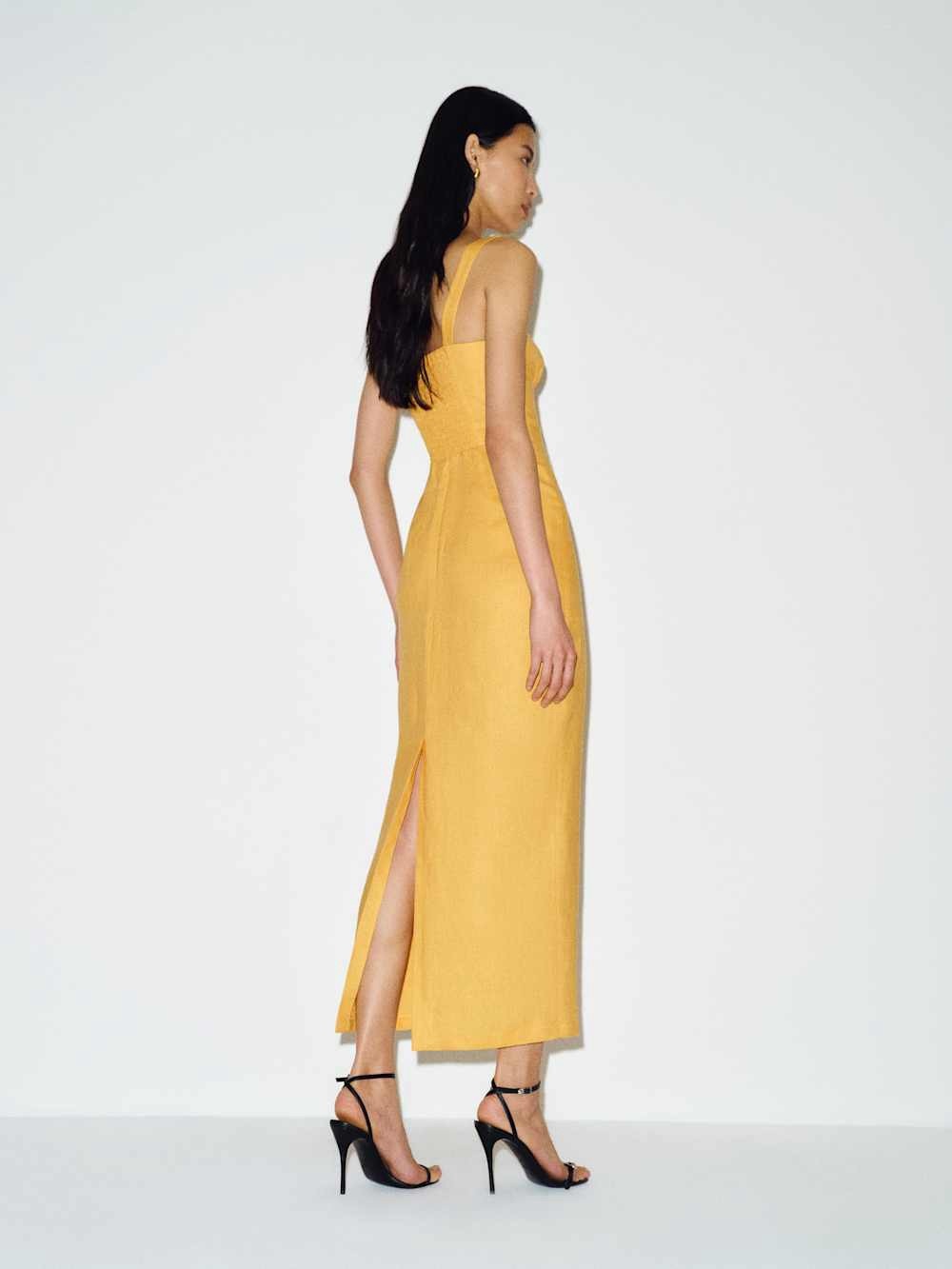 Reformation Lisa Linen dress NWT
